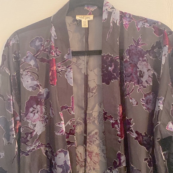 Velvet Tribal Kimono-L/XL - Picture 4 of 13